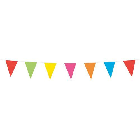 Assorted Colour Flag Bunting | 10m