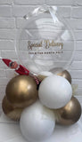White & Gold Special Delivery Christmas Display | Collection