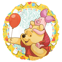 Foil Round Disney Pooh & Piglet Balloon Balloon | 18"