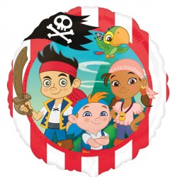 Foil Round Disney Jake and the Never Land Pirates Balloon | 18"