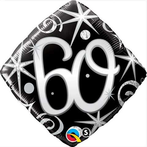 Diamond 60th Birthday Foil Balloon | S40