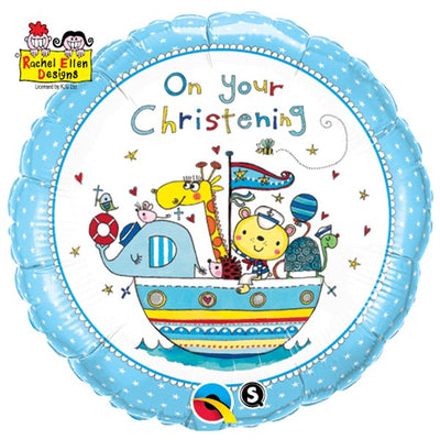 On Your Christening Round Foil | 18"