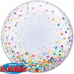 Bubble Deco Confetti Dots Colourful Balloon | 24"
