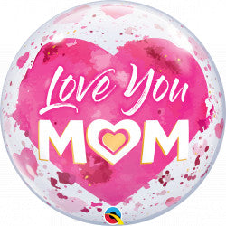 Bubble Love You Mum Mother's Day Balloon | 22"