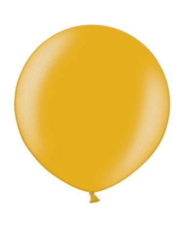 Gold Latex Metallic Balloons | 2ft