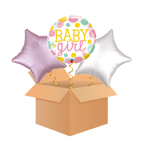 Baby Girl - Balloon in a Box