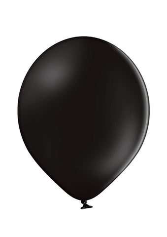 Latex Standard Black Balloons | 10"