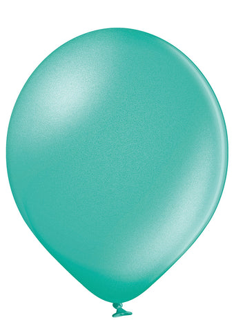 Latex Metallic Emerald Green Balloons | 12"