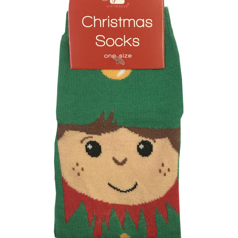 Adult Christmas Socks - Elf