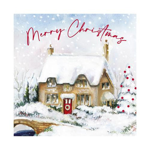 Pack of 12 Christmas Cards - Christmas Scene