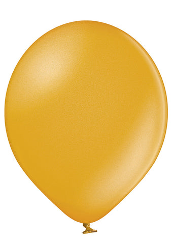 Latex Metallic Gold Balloons | 12"