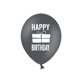 Latex Preprinted Happy Birthday Gift Balloons | 12" | 10 Pack