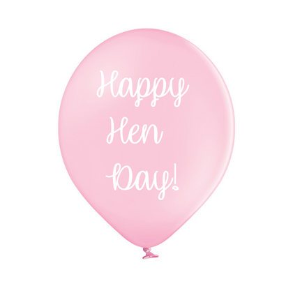 Latex Preprinted Happy Hen Day Balloons | 12" | 10 Pack