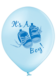 Latex Preprinted It's A Boy Balloons | 12" | 10 Pack