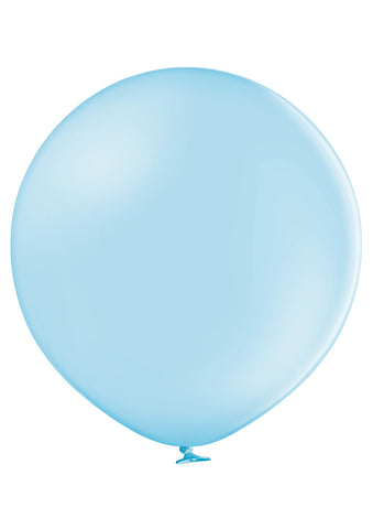 Light Blue Latex Standard Balloons | 3ft