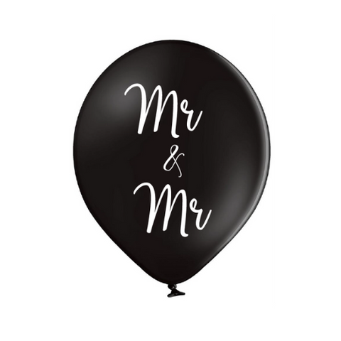 Latex Preprinted Mr & Mr Balloons | 12"