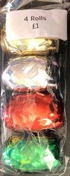 Assorted Colours Gift Wrapping Ribbon