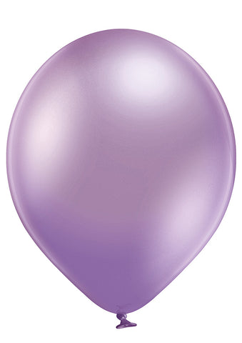 NEW! Glossy Chrome Purple Latex Balloons | Available in 5" and 12"