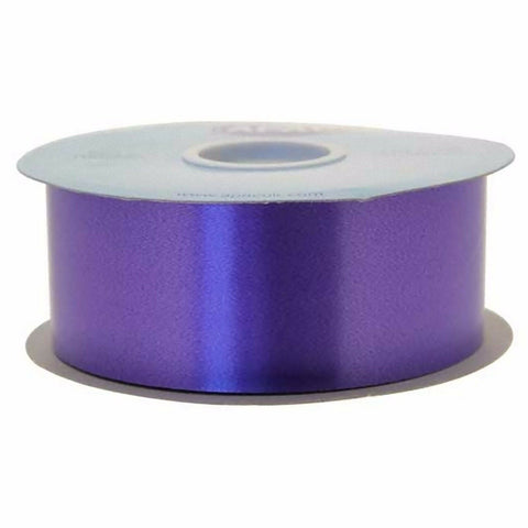 Purple Wide Satin Ribbon | 100 Yards