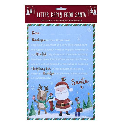 Reply from Santa Letter Pack
