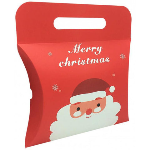 Santa Pillow Gift Box Red | 27 x 25cm | Collection