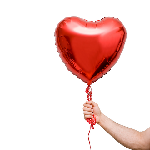 18" Foil Heart Balloon | Valentines, Wedding, Engagement