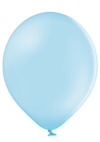 Latex Standard Sky Blue Balloons | 12"