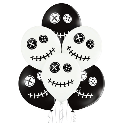 Latex Voodoo Doll Balloons | 12" | Pack of 6