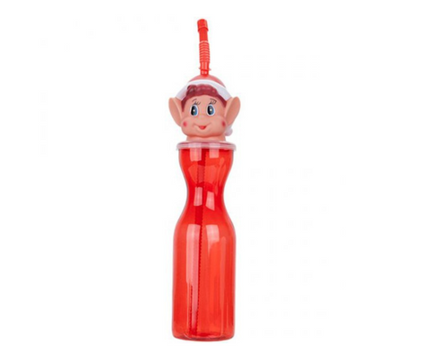 Naughty Elf Bottle with Straw | 500ml | Collection