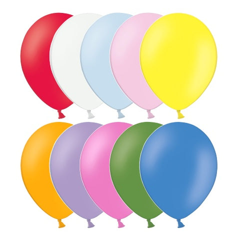 Latex Assorted Standard Balloons | 12"