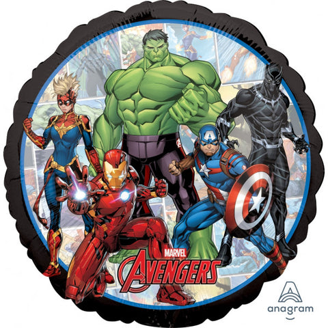 Foil Round Marvel Avengers Powers Unite Balloon | 18"