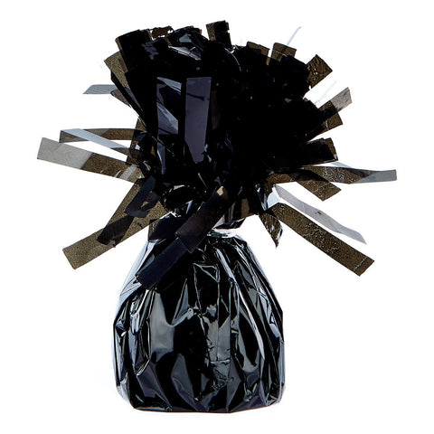 Black Frilly Foil Fountain Weight | 170g