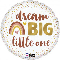 Dream Big Little One Foil Balloon | 18"