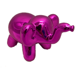 Small Pink Balloon Elephant Ornament