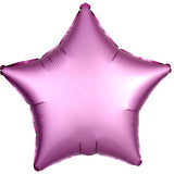 Foil Star Satin Luxe Plain Balloons | 19"