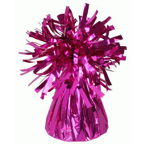 Fuchsia Pink Frilly Foil Fountain Weight | 170g