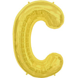 Foil Letters Metallic Gold Balloons | 34"