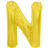 Foil Letters Metallic Gold Balloons | 34"
