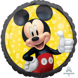 Foil Round Disney Mickey Mouse Forever Balloon | 18"