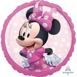 Foil Round Disney Minnie Mouse Forever Balloon | 18"