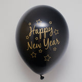 Latex Preprinted Happy New Year Balloons | 12" | 10 Pack