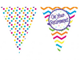 On Your Retirement Paper Bunting | 12ft