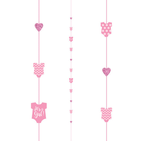 Baby Girl Pink Vest Fun String | 1.82m