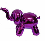 Large Pink Balloon Elephant Ornament