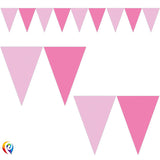 Pink Triangle 9 Flag Banner | 2.3m