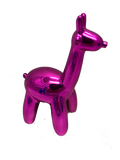 Small Pink Balloon Giraffe Ornament