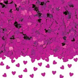 Assorted Colours - Sparkle Hearts Confetti