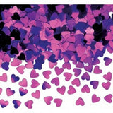 Assorted Colours - Sparkle Hearts Confetti
