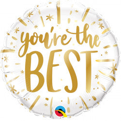 Foil Round You're The Best Balloon | 18"